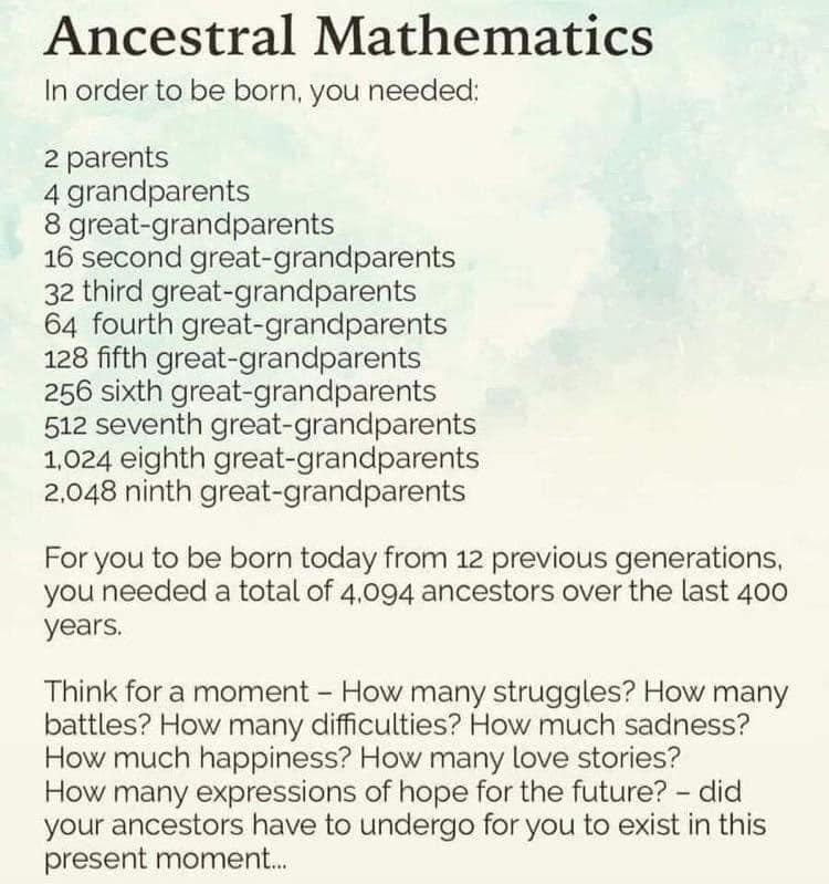 ancestral mathematics