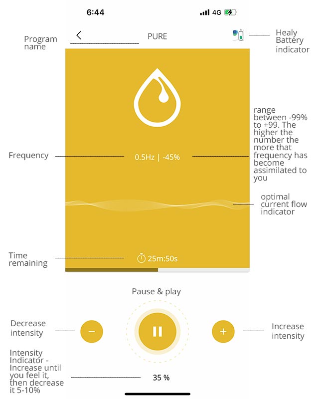 pink app indicators
