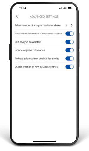 advanced settings
