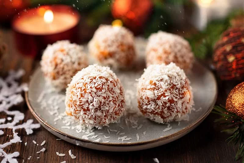 carrot cake bliss balls